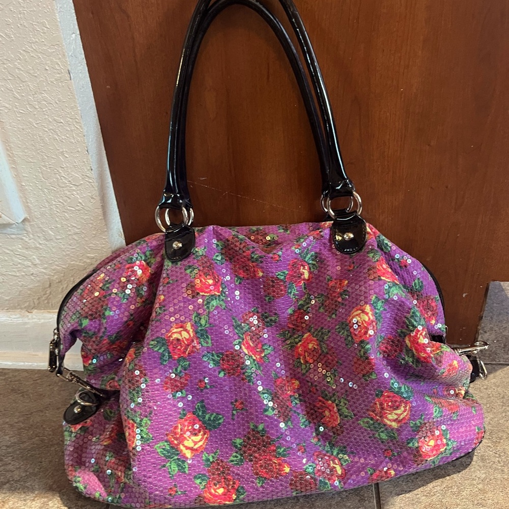 Betsey Johnson travel bag
